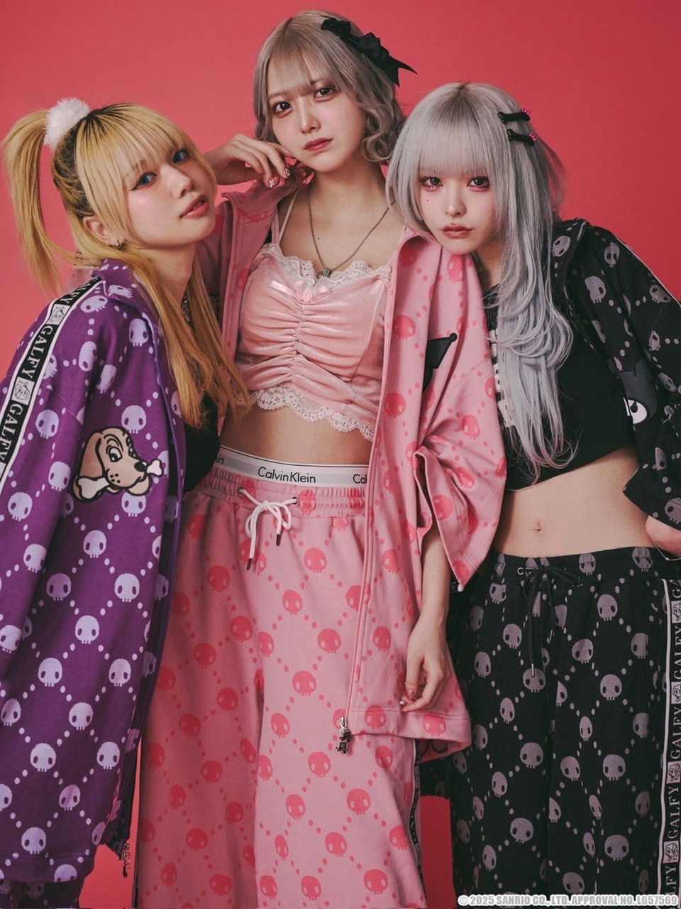 GALFY×KUROMI】ドクロだらけ夏セットアップ | OUR BRAND,GALFY