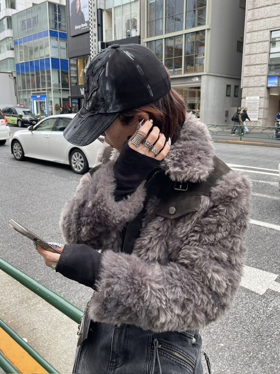 Never mind the XU】suede fur jacket (2color) | OUR BRAND,Never