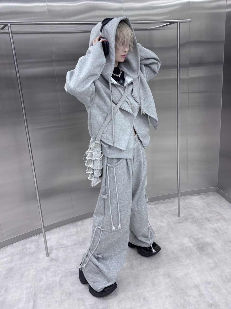 nmtc +】string sweat pants (2color) | OUR BRAND,nmtc +,BOTTOMS