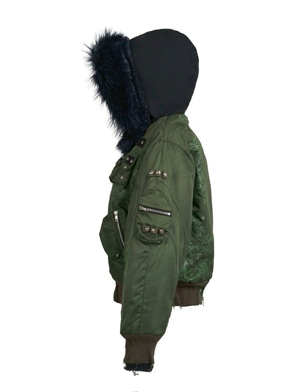 Cozy world Wide】COZY CHAOS REVERSIBLE BOMBER JACKET / 【コージー