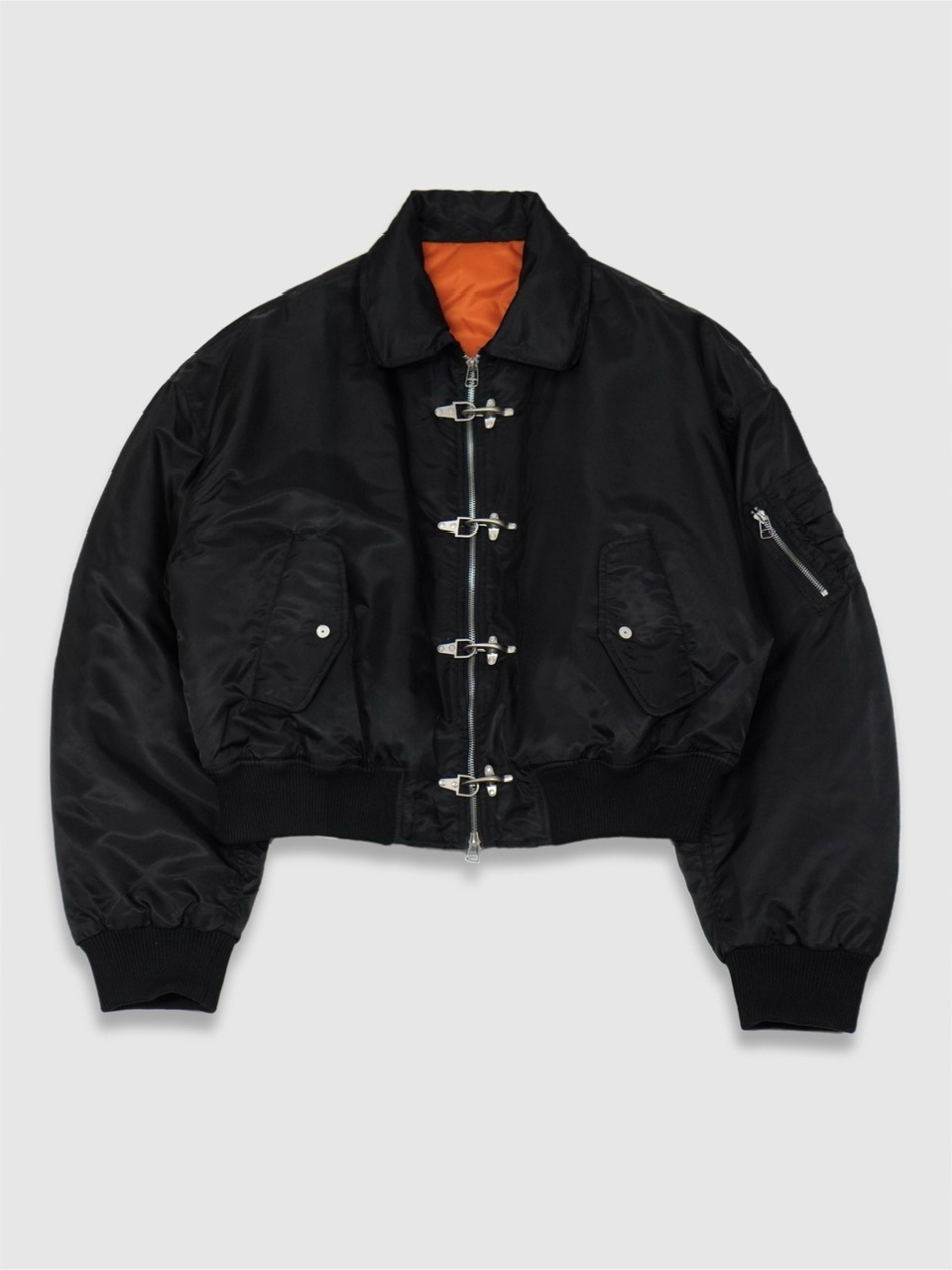 大阪店WEB限定【Chikashitsu +】fireman MA-1 jacket