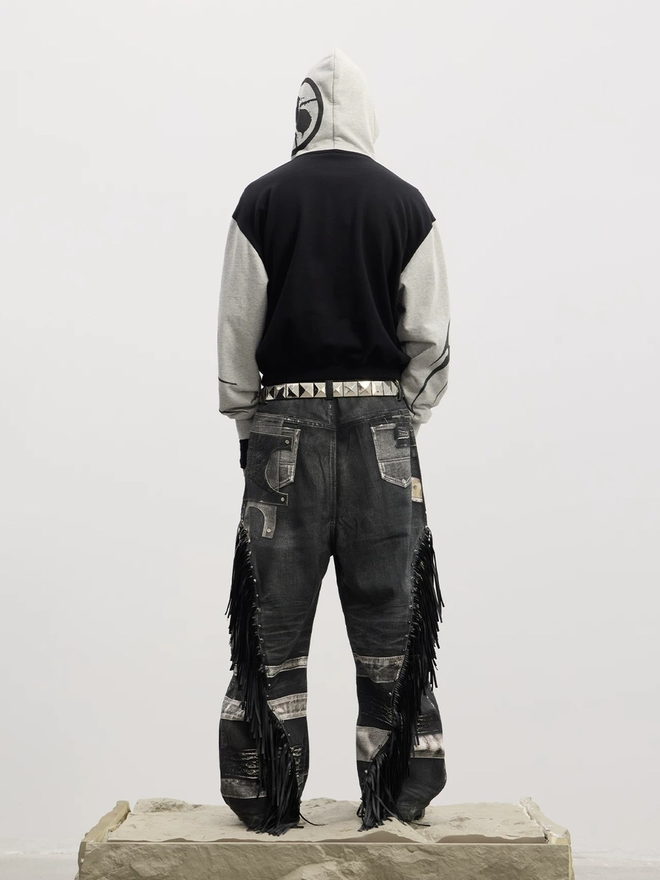 DND4DES】Double Gun Tassel Full Printed Pants /【ディーエヌエ