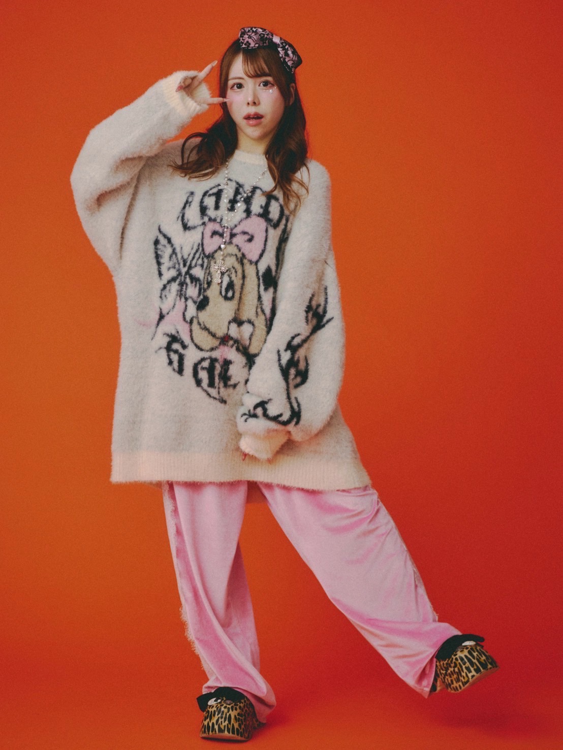 GALFY】ふわふわダークキャンディーニット | OUR BRAND,GALFY