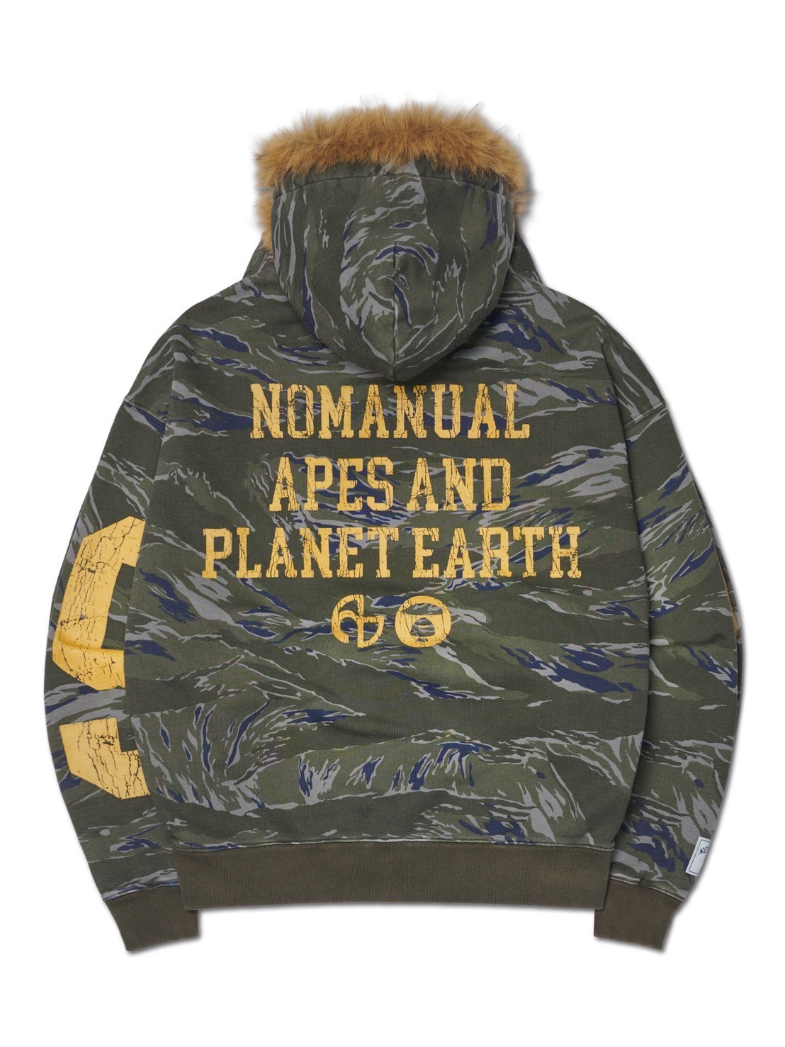 AAPE X NOMANUAL】AAPE X NOMANUAL HOODIE ZIP-UP 2 | OUR BRAND