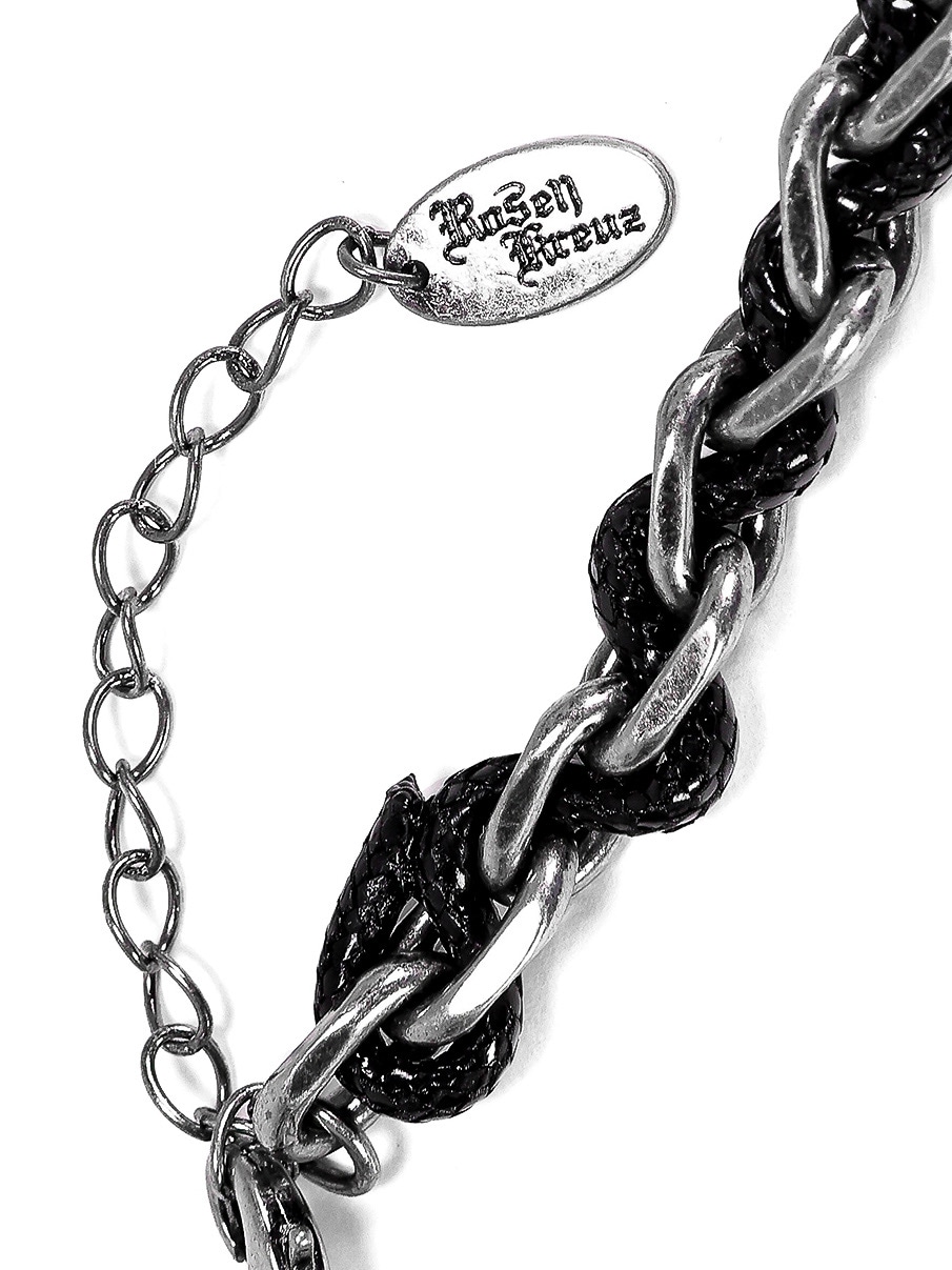 Rosen Kreuz】guilty cross leather necklace | OUR BRAND,Rosen Kreuz