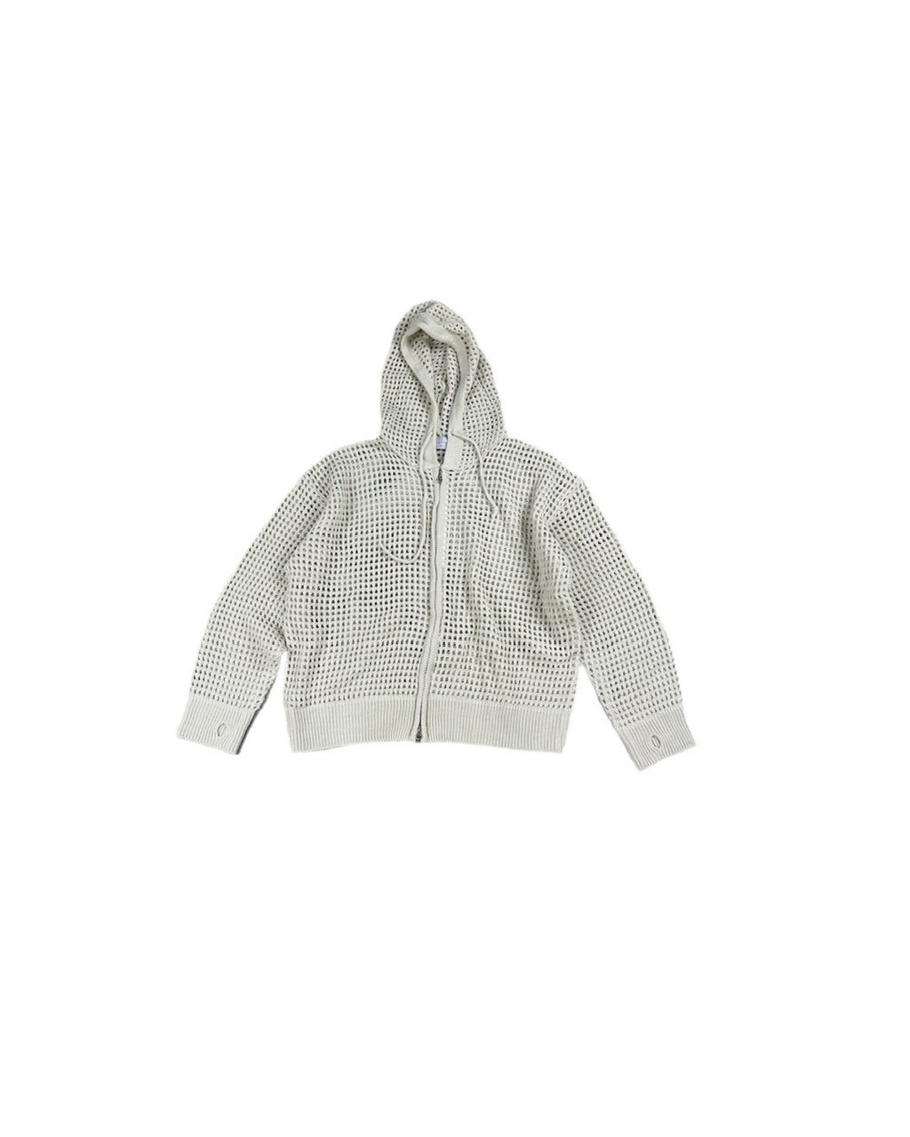 受注制【Chikashitsu +】mesh zip hoodie (5color) / 【チカシツプラス