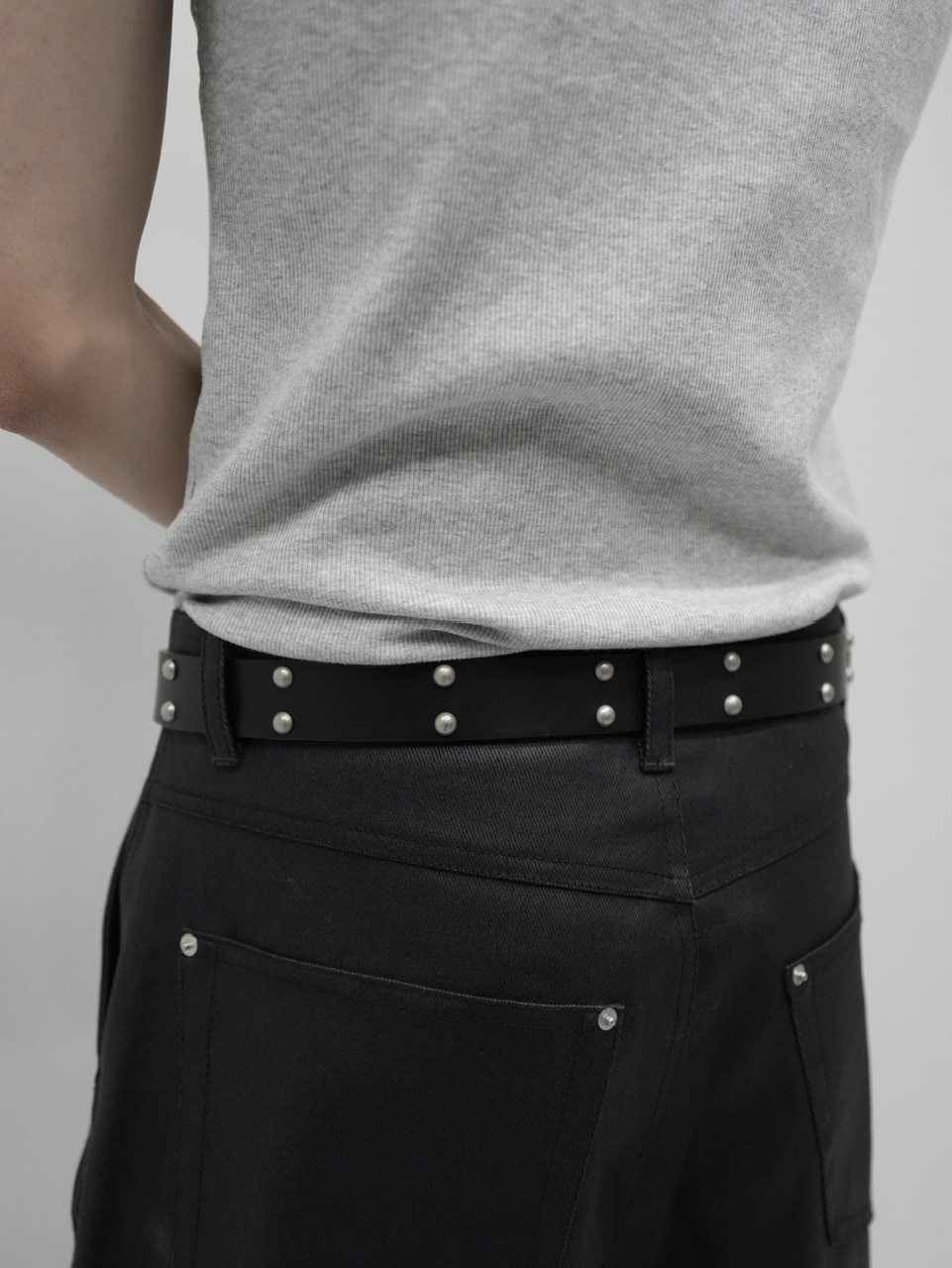 CS】STUDS LEATHER BELT | OUR BRAND,Chikashitsu +,CS | PRESSING WEB