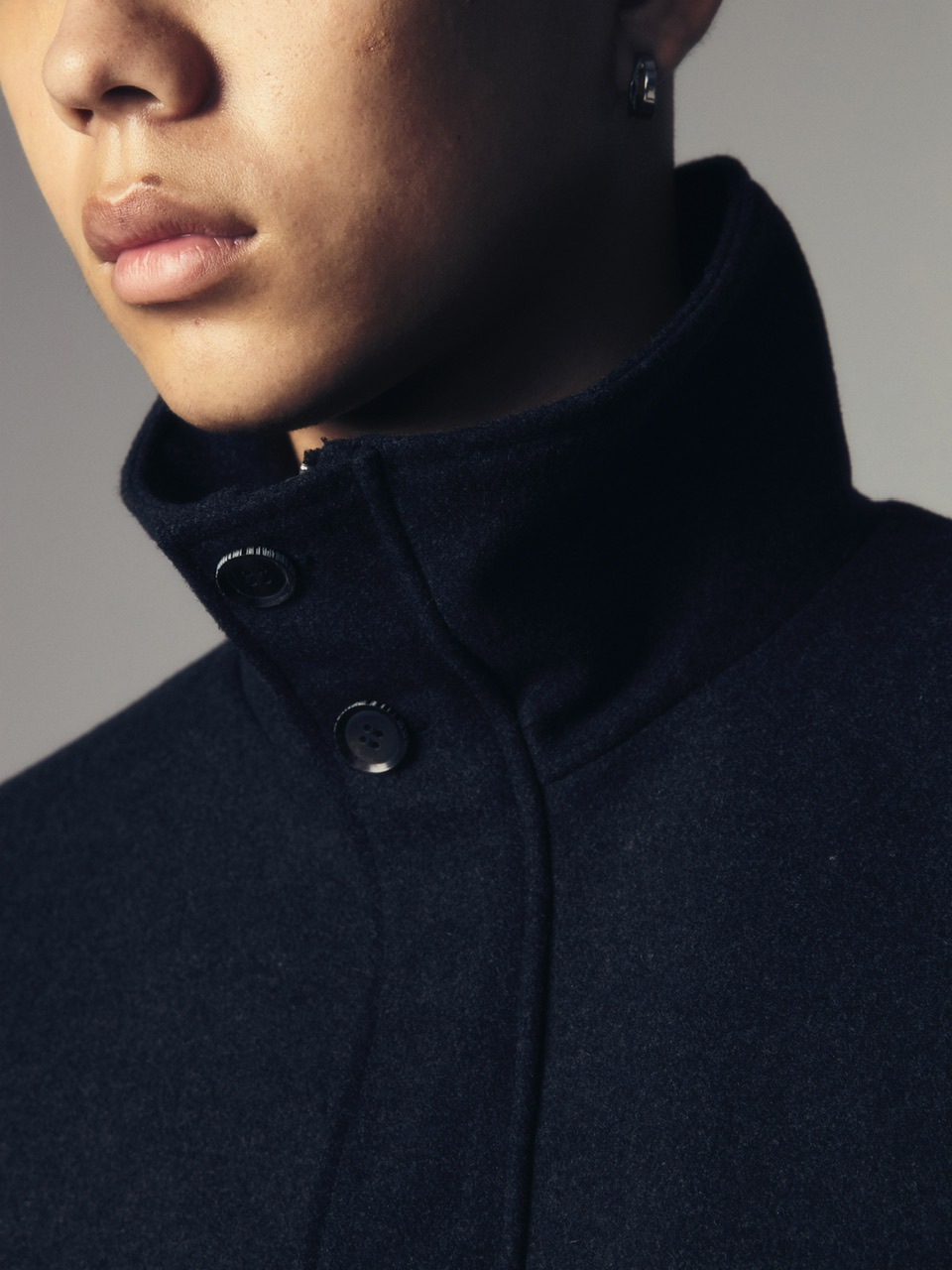 CS】wool high neck jacket | OUR BRAND,Chikashitsu +,CS | PRESSING