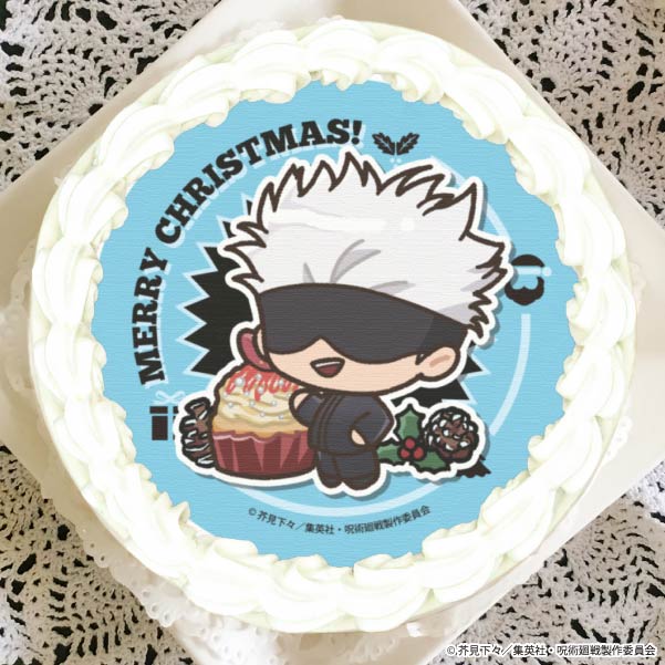 Xmasプリケーキ2023（五条 悟(描きおこし)）【特典缶バッジ付き】[呪術