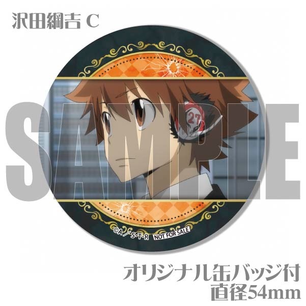 プリケーキ（沢田綱吉＆リボーン＆雲雀恭弥＆ディーノ）【特典缶バッジ