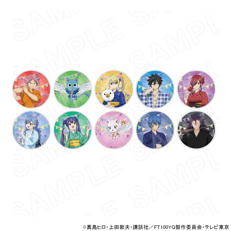 TVアニメ「FAIRY TAIL 100年クエスト」描き下ろし缶バッジ