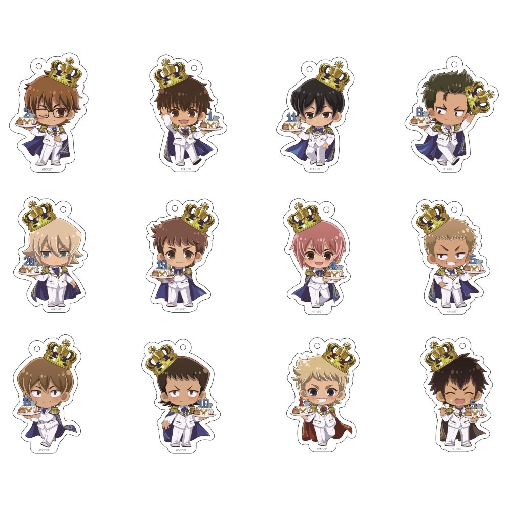 TVアニメ「ダイヤのA actⅡ」ミニキャラアクリルキーホルダー(白王子