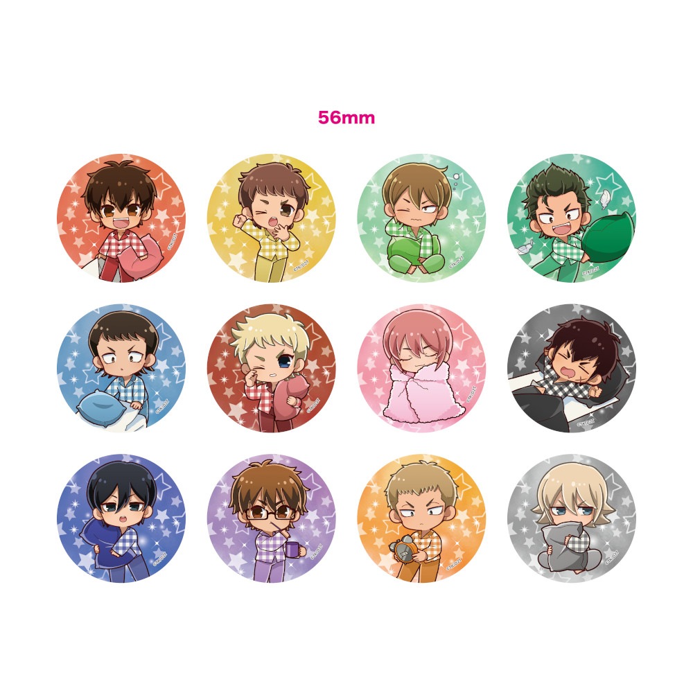 TVアニメ「ダイヤのA」パジャマ 缶バッジ ※ブラインド販売 グッズ