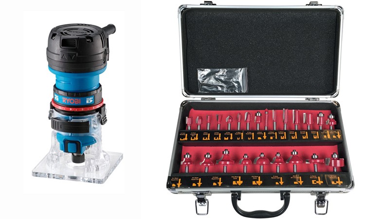 京セラ（リョービ） トリマー MTR-42＋トリマビット24本セット