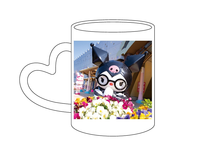 推しキャラ工房】クロミ クロミと花【ハンドタオル・キャンバスアート