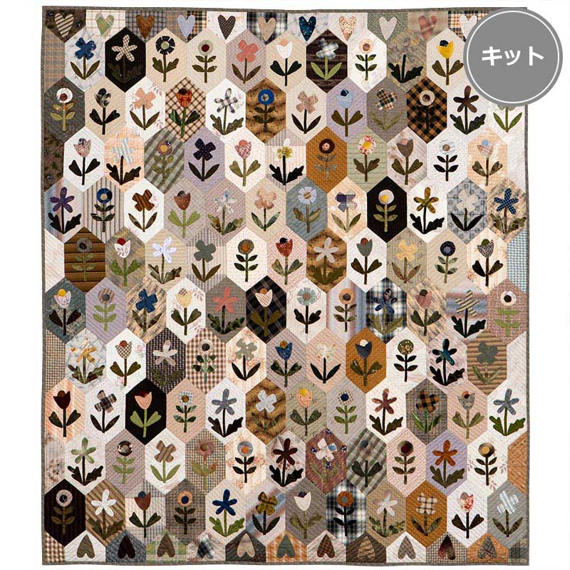 カントリーフラワー・タペストリーのご紹介 | キルトパーティの