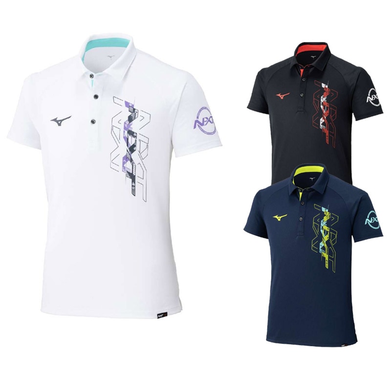 限定】ソフトテニス バドミントン ウェア ミズノ MIZUNO ポロシャツ