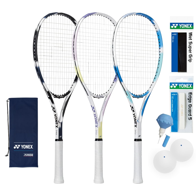 ソフトテニス 初心者向けセット ソフトテニス ラケット グリップテープ