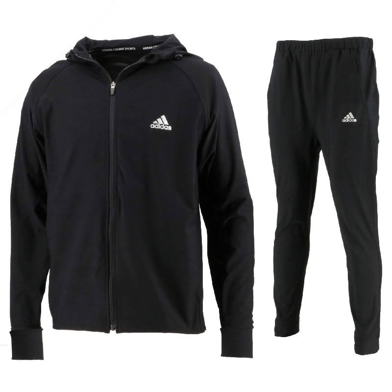 フード付きサウナスーツ 上下セット アディダス adisas 上下組 ADISS04