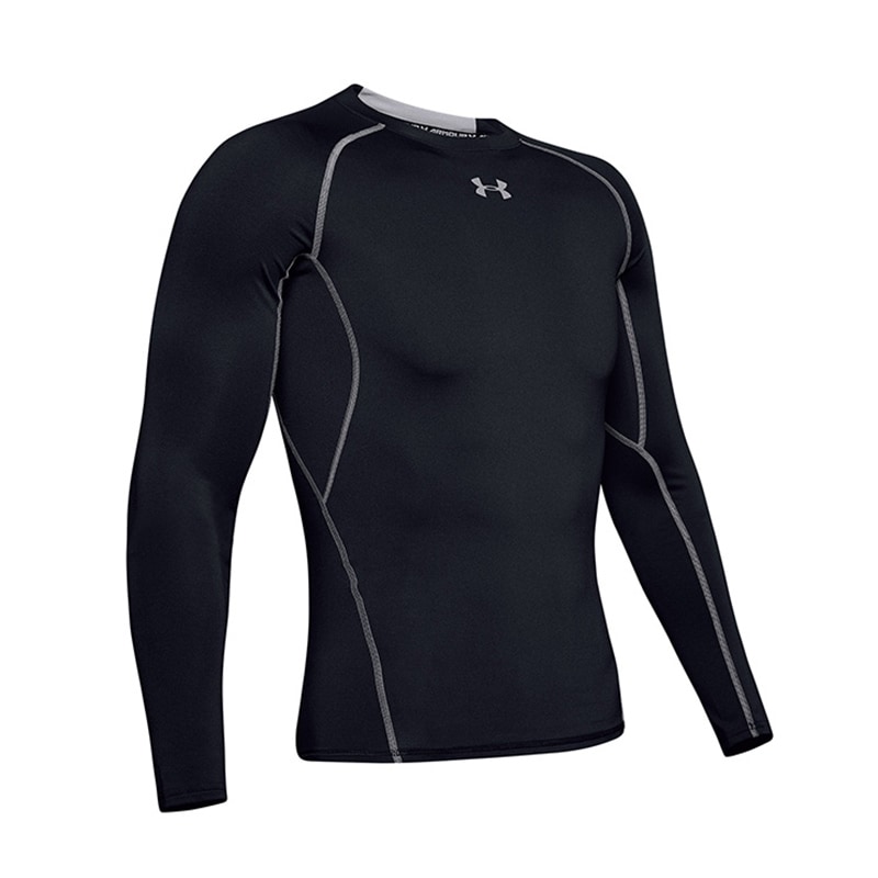 アンダーアーマー 長袖コンプレッション（メンズ）[ブラック]