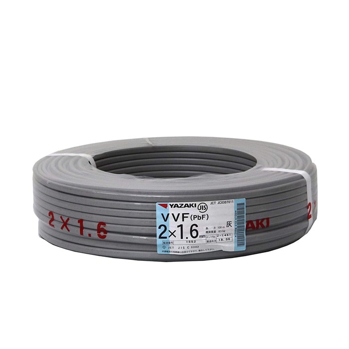 vvf1.6-2c 100m」の人気商品一覧 | 安い商品を通販サイトから探す