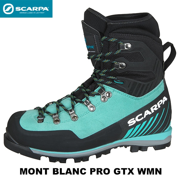 SCARPA(スカルパ) モンブランプロGTX WMN SC23214 グリーン/ブルー