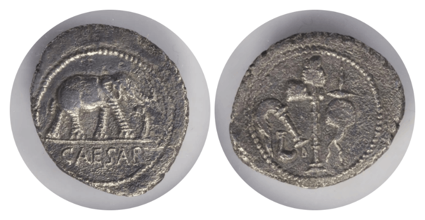 Ch XF 4/5 1/5】紀元前44年頃 古代ローマ帝国 ユリウス・カエサル