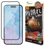 iPhone16 Plus iPhone15 Plus ガラスフィルム 全面保護 のぞき見防止