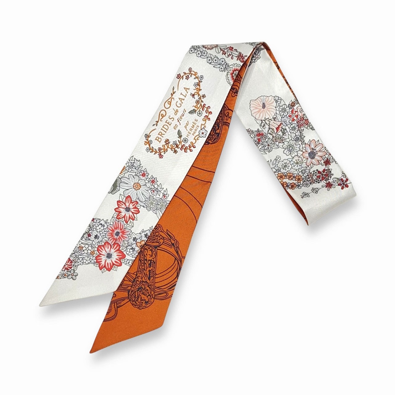 H9868 | [新品]エルメス ツイリースカーフ ブリッド ドゥ ガラ アン