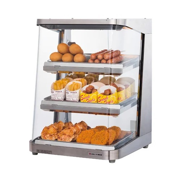 ホットショーケース 幅450×奥行457×高さ623(mm) SC45L-3 (旧 SC45-3D