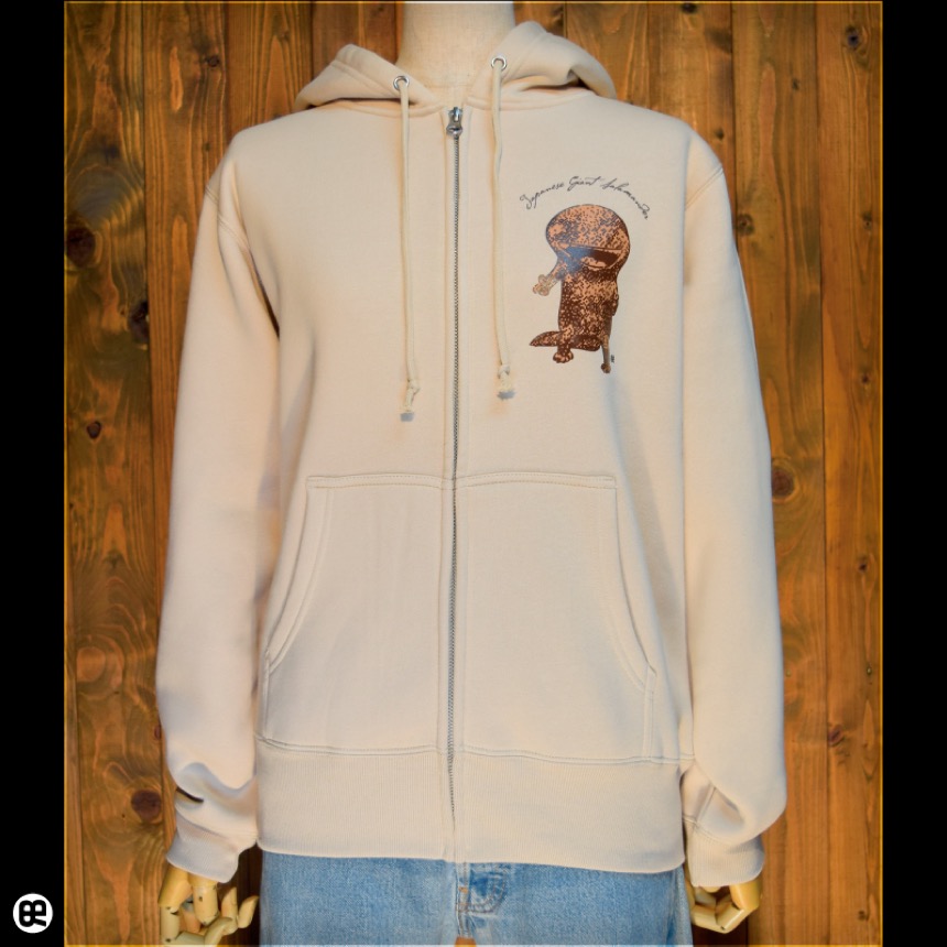 Tシャツ通販ならREDBROS.｜ジップパーカー：厚地裏起毛：JGS：サンド