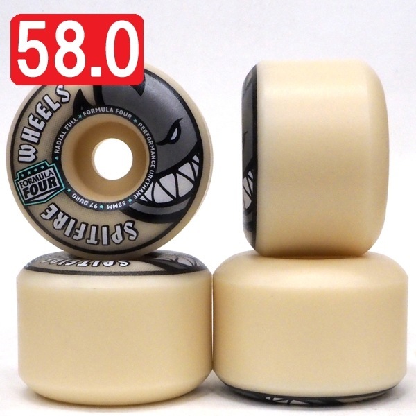 58.0mm スケートボード ウィール スピットファイヤー】Spitfire F4 97A