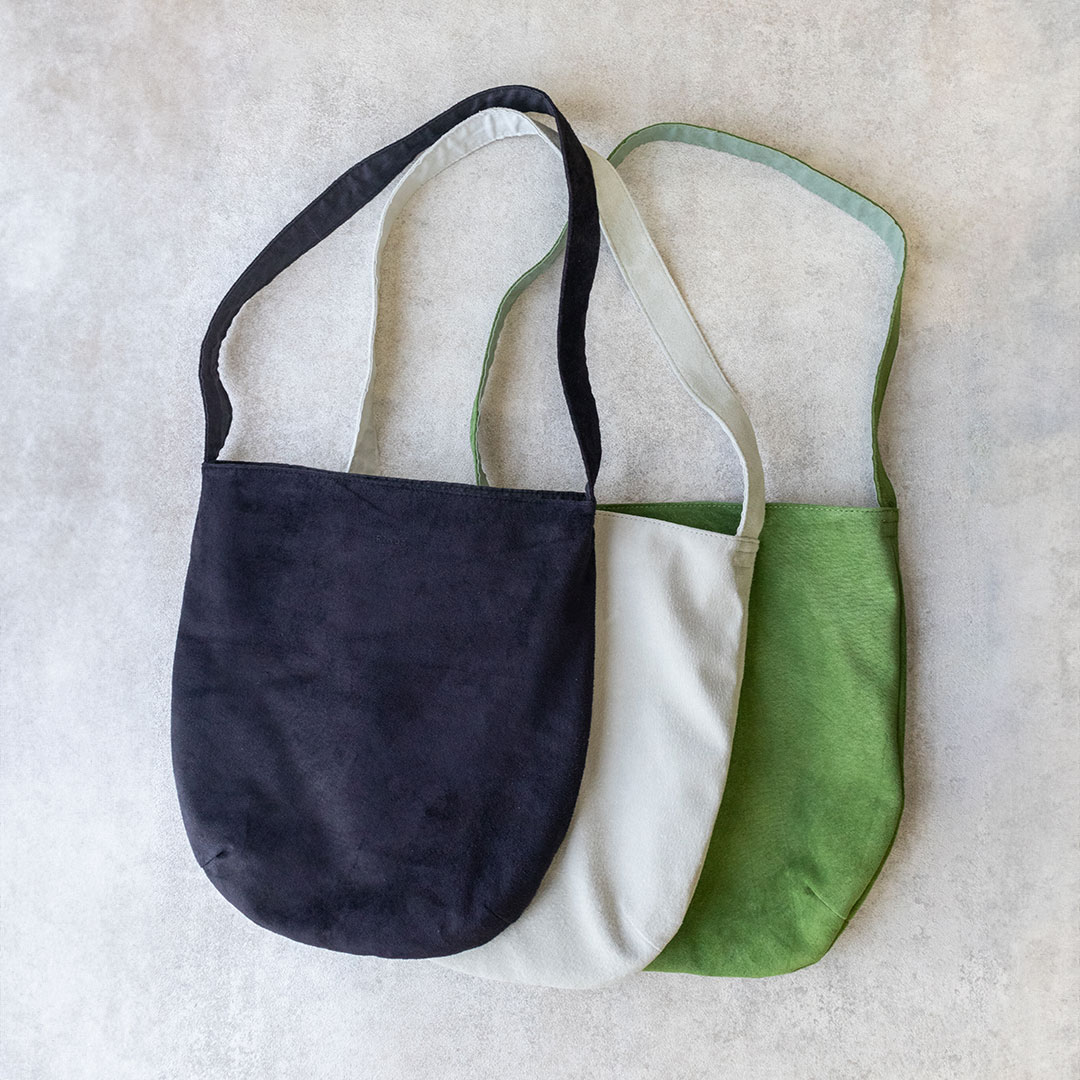 リバーシブルトート（ピッグスエード/ リネン）