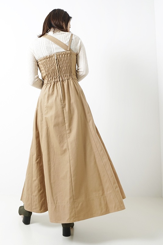 フロントホックプリーツワンピース | ONEPIECE | ROOM903 online