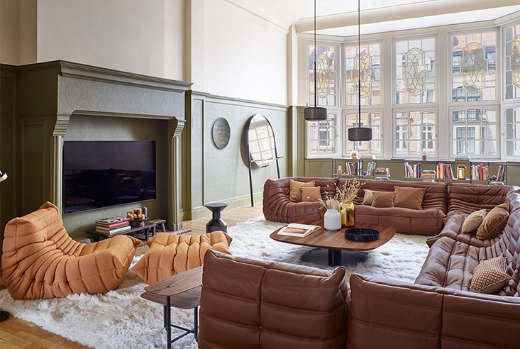 リビングソファ 二人掛け ligne roset(リーン・ロゼ) ROSETTogo