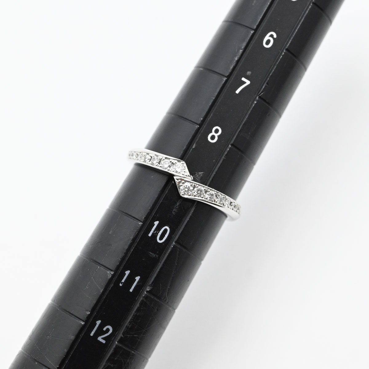 ニワカ NIWAKA 俄 PT950 プラチナ 綾 AYA ダイヤリング 9号 レディース