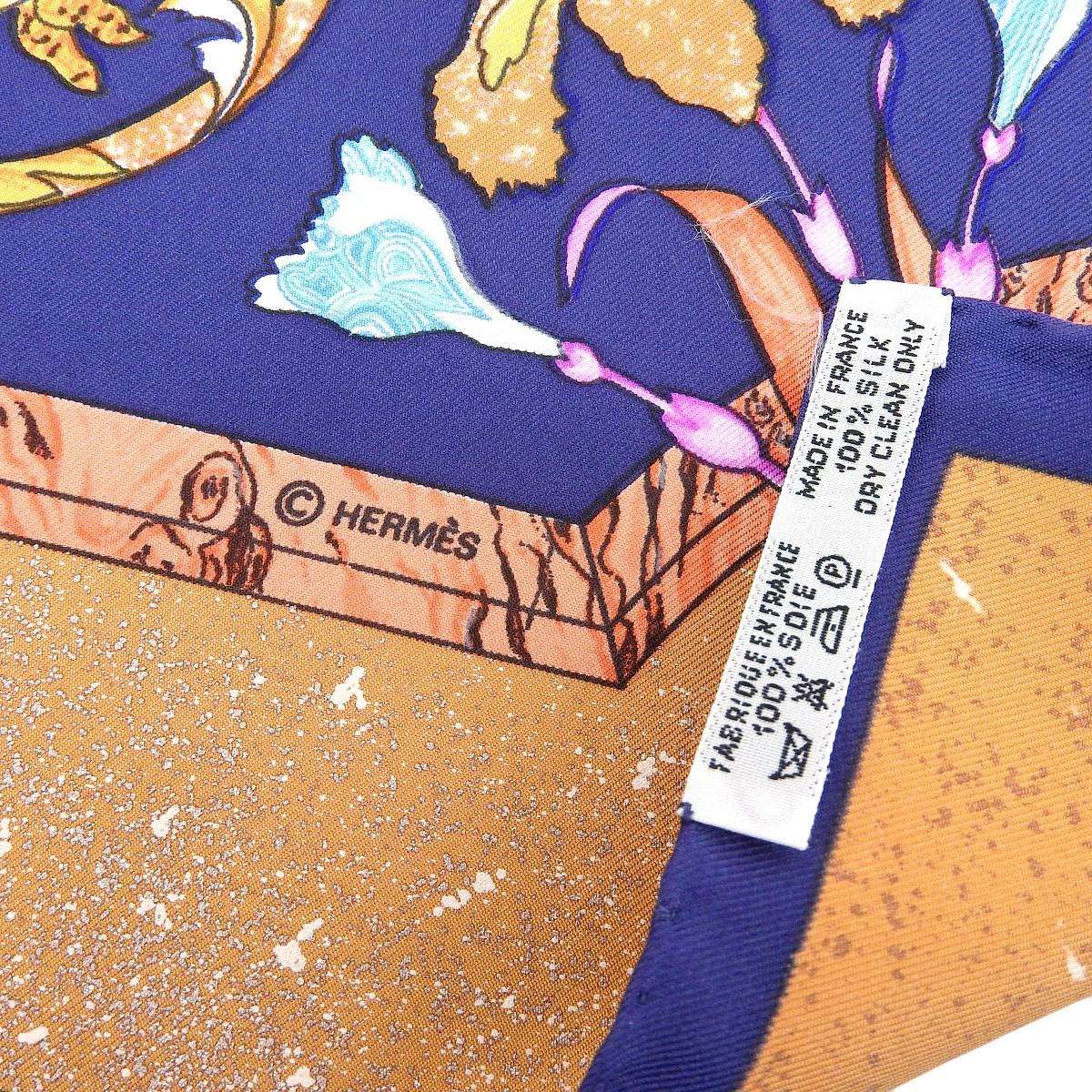 エルメス HERMES カレ90 PIERRES d' ORIENT et d' OCCIDENT 東洋の石と