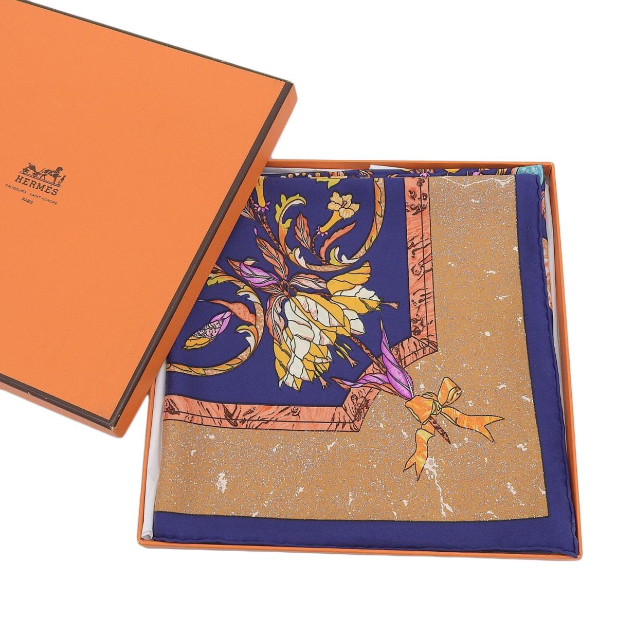 エルメス HERMES カレ90 PIERRES d' ORIENT et d' OCCIDENT 東洋の石と