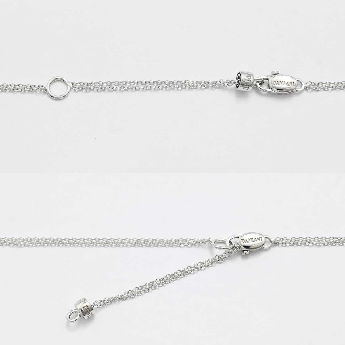 ダミアーニ DAMIANI 750WG ホワイトゴールド ダイヤ Dサイド