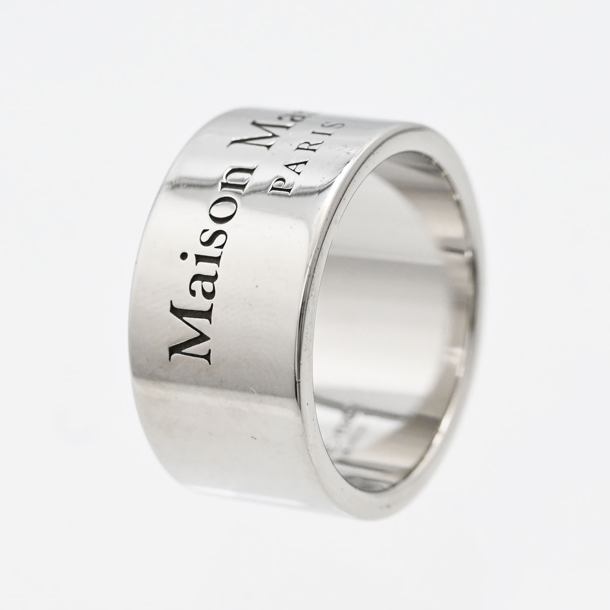 メゾンマルジェラ Maison Margiela SV925 シルバー ロゴ リング 22号