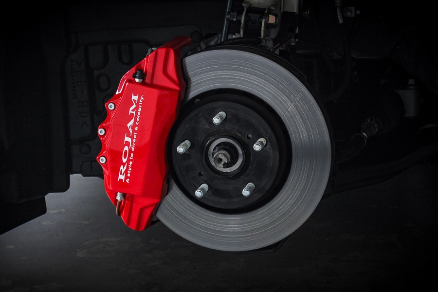 ROJAM キャリパーカバー ヴェルファイア・アルファード 30系 後期 2.5L