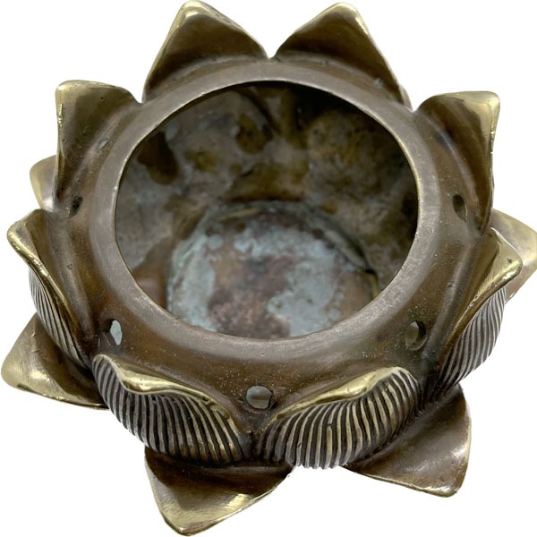 特供熏香炉(銅蓮香炉) 【送料無料】（沖縄別途700円）銅製品,ロータス