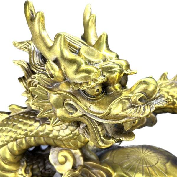 銅製盛世祥龍【N－108 】【送料無料】（沖縄別途2000円） ｜龍
