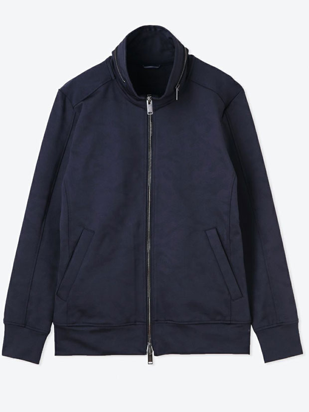 junhashimoto TRACK JACKET -Emboss Camo- NAVY | junhashimoto