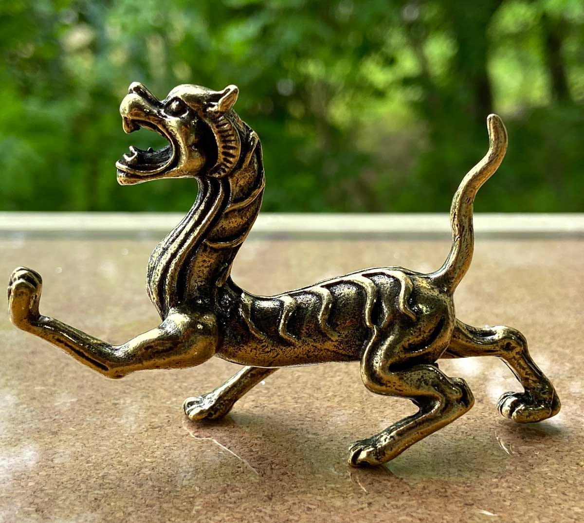 四神獣 黄銅製置物セット｜青龍・朱雀・白虎・玄武がもたらす風水の力