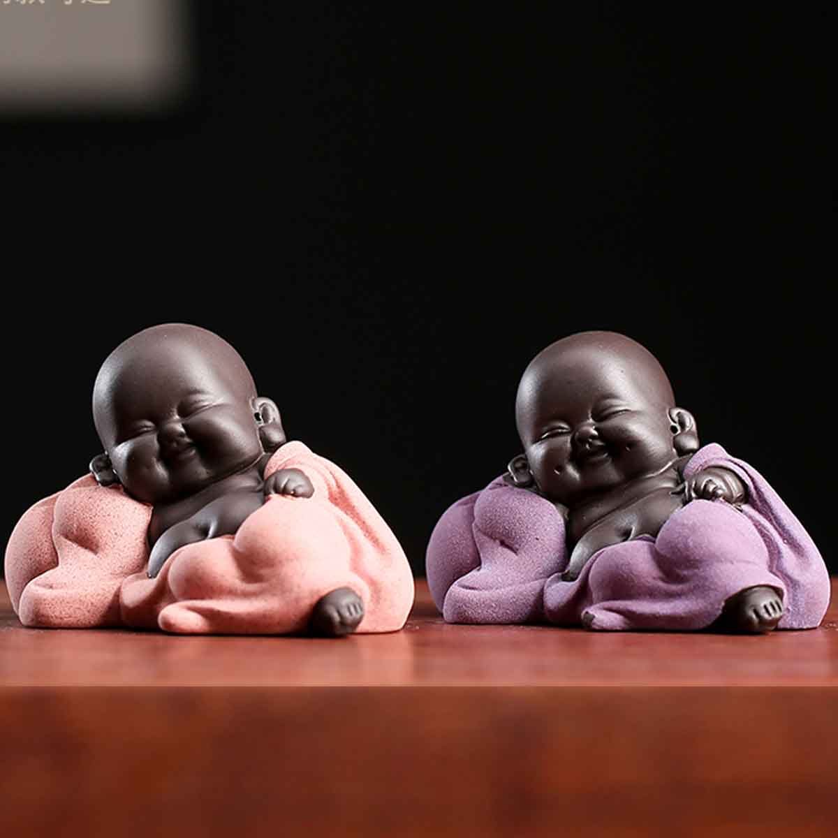 布袋尊 赤ちゃん布袋様 陶器製置物｜七福神の福神像・開運・子宝・家庭