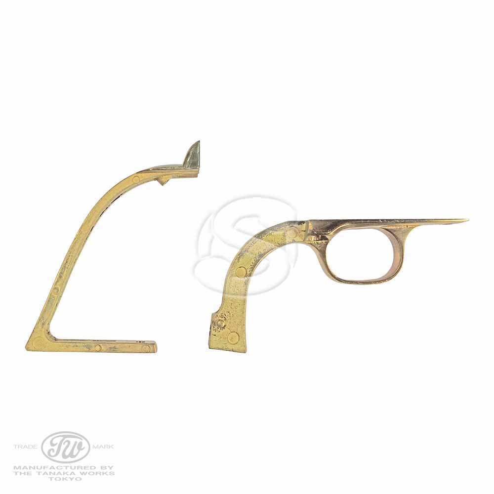 SAA真鍮 バックストラップ&トリガーガードセット タナカワークス