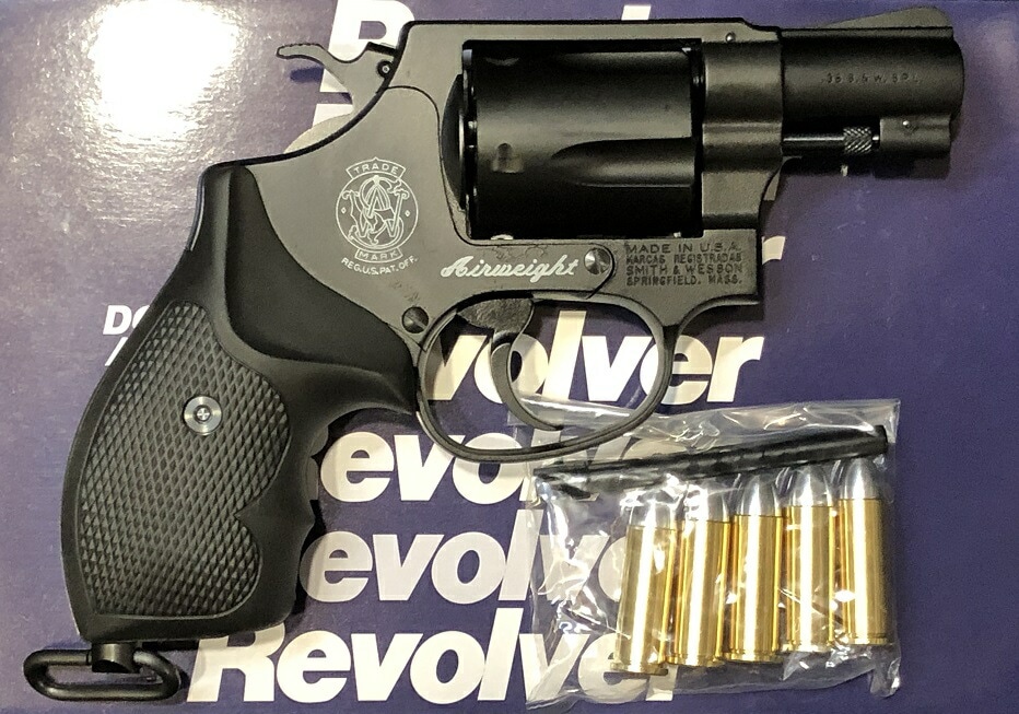 タナカ 発火式モデルガン S&W M37 J-Police Ver.2 2インチ HW 本体