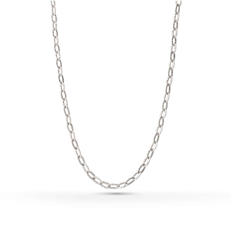 フラットチェーンネックレス Silver 925 NL-1-S｜Ladies,チェーン