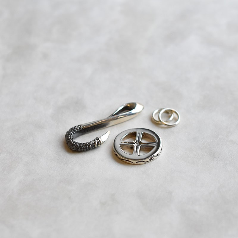 メディスンホイール イーグルクロウ シルバー925 ネックレスパーツ